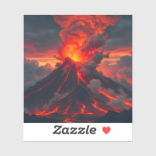 Inferno Summit – Volcanic Fantasy Landscape Square