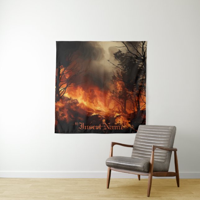 Inferno Tapestry (In Situ)