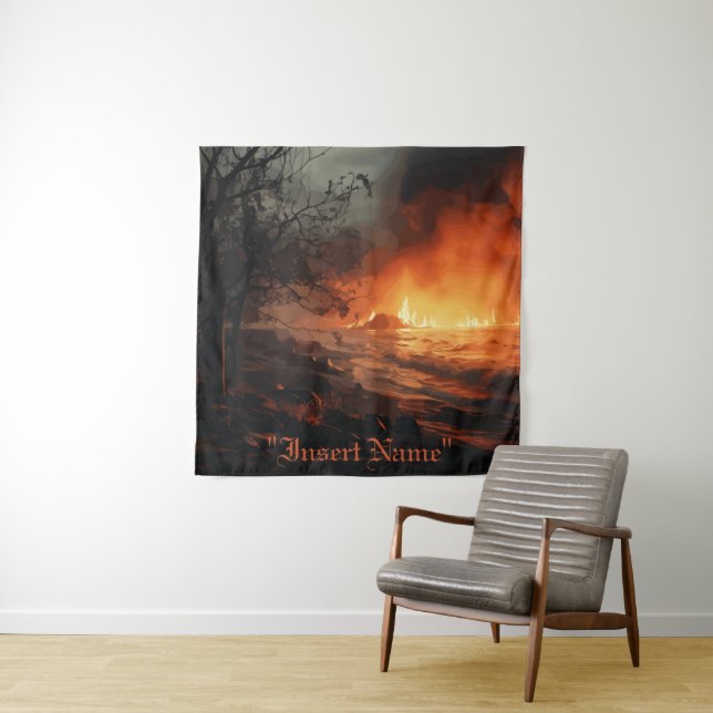 Inferno Tapestry (In Situ)