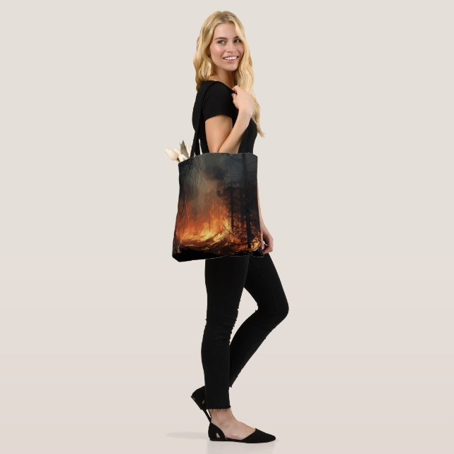 Inferno Tote Bag (On Model)
