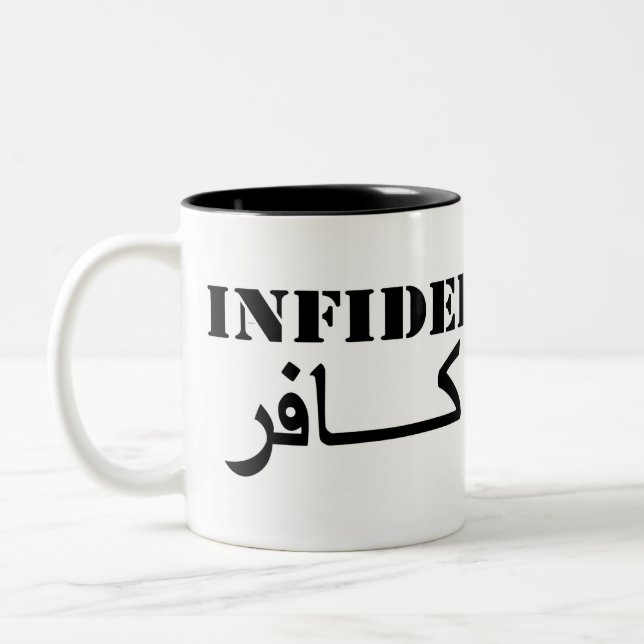 INFIDEL... Mug (Left)
