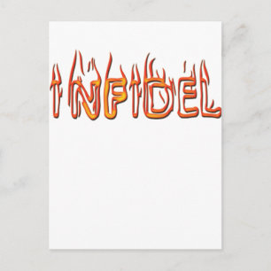 infidel postcard