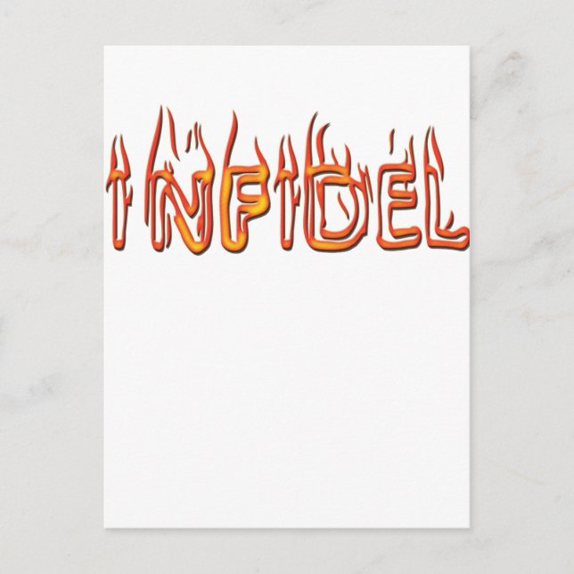 infidel postcard (Front)