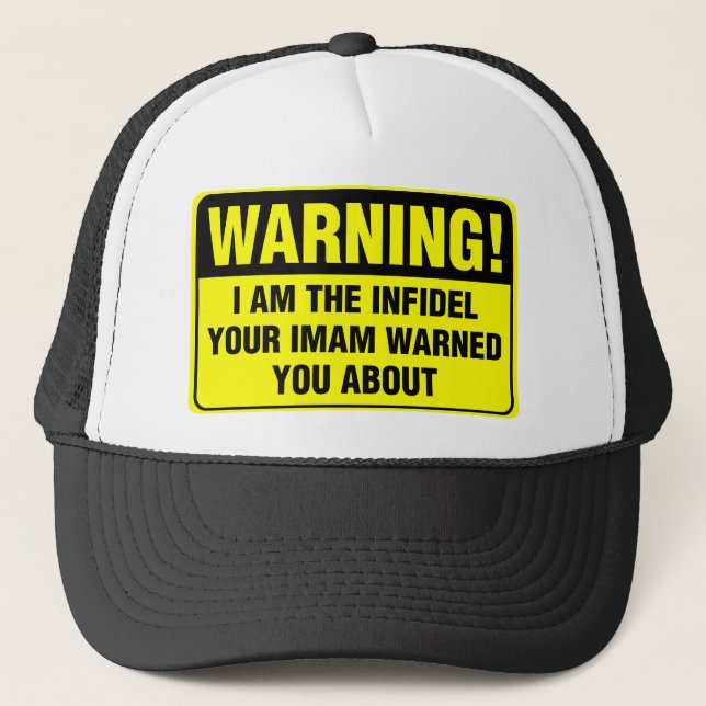 INFIDEL TRUCKER HAT (Front)