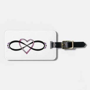 Infinate Love design Luggage Tag