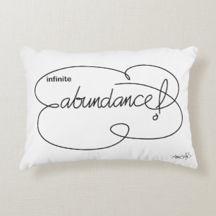 infinite ABUNDANCE - Bold CloudS Decorative Cushion