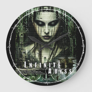Infinite Abyss Large Clock
