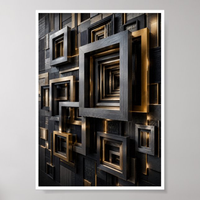 Infinite Architectural Frame  Poster (Front)