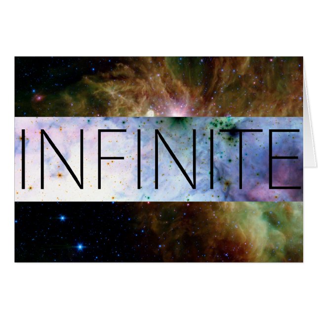infinite card (Front Horizontal)