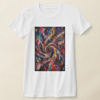 Infinite Chaos | Abstract Vortex T-Shirt