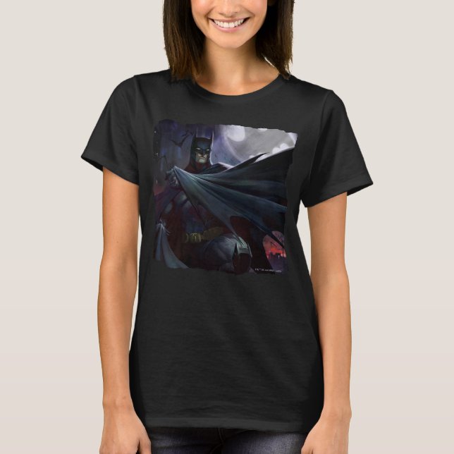 Infinite Crisis Batman Illustration T-Shirt (Front)
