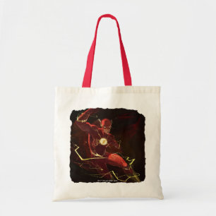 Infinite Crisis Flash Illustration Tote Bag
