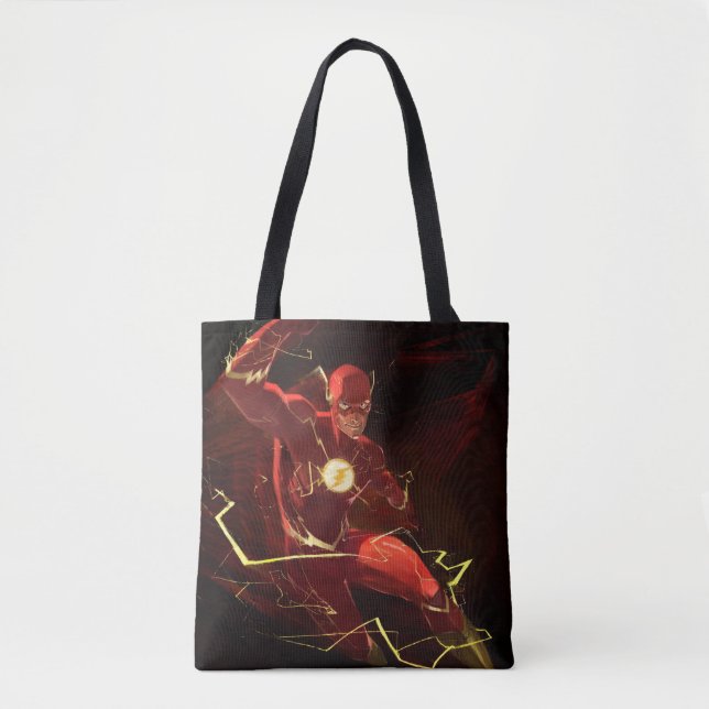 Infinite Crisis Flash Illustration Tote Bag (Front)