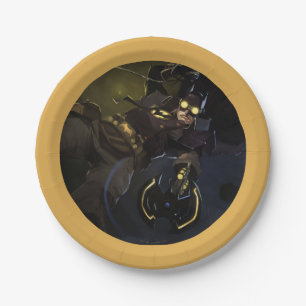 Infinite Crisis Gaslight Batman Illustration Paper Plate