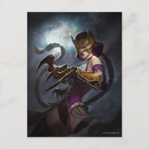 Infinite Crisis Gaslight Catwoman Illustration Postcard