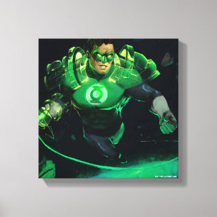 Infinite Crisis Green Lantern Illustration Canvas Print