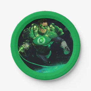 Infinite Crisis Green Lantern Illustration Paper Plate