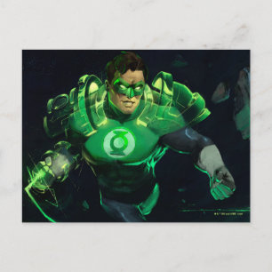 Infinite Crisis Green Lantern Illustration Postcard