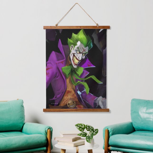 Infinite Crisis Joker Illustration Hanging Tapestry (Living Room)