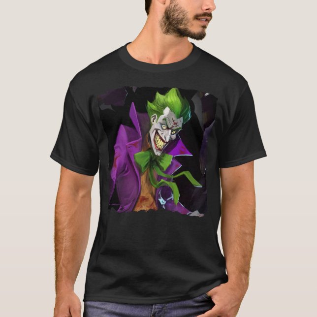 Infinite Crisis Joker Illustration T-Shirt (Front)