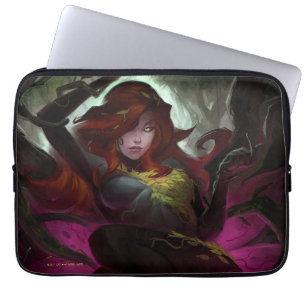 Infinite Crisis Poison Ivy Illustration Laptop Sleeve