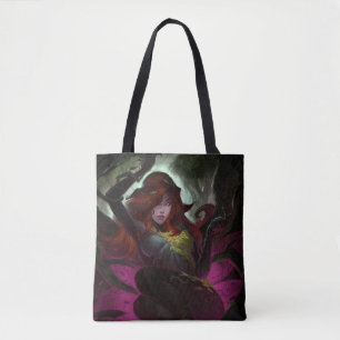 Infinite Crisis Poison Ivy Illustration Tote Bag