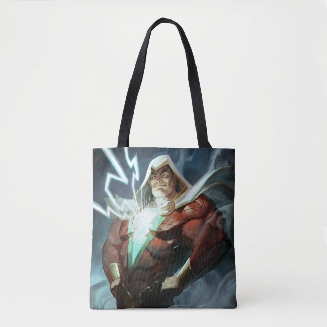 Infinite Crisis Shazam Illustration Tote Bag (Front)