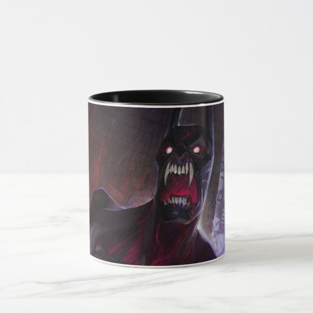 Infinite Crisis Vampire Batman Illustration Mug (Center)