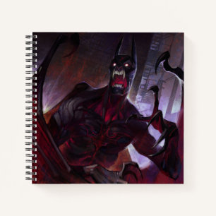 Infinite Crisis Vampire Batman Illustration Notebook