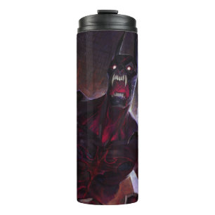 Infinite Crisis Vampire Batman Illustration Thermal Tumbler
