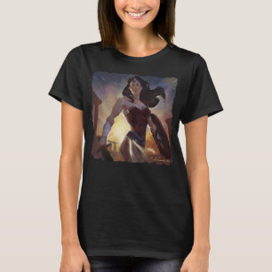 Infinite Crisis Wonder Woman Illustration T-Shirt