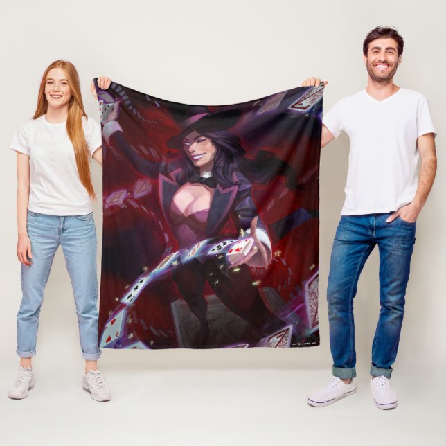 Infinite Crisis Zatanna Illustration Fleece Blanket (In Situ)