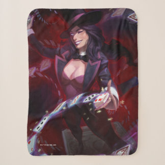 Infinite Crisis Zatanna Illustration Sherpa Blanket