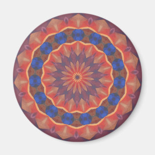 Infinite Diversities Mandala Magnet