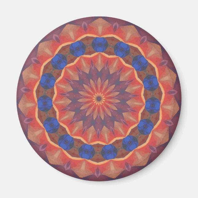 Infinite Diversities Mandala Magnet (Front)