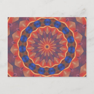 Infinite Diversities Mandala Postcard