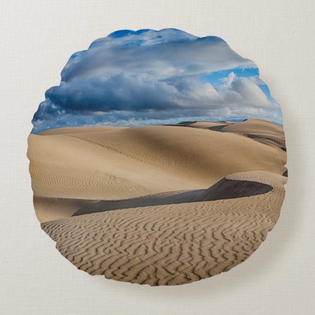 Infinite Dunes Round Cushion (Front)