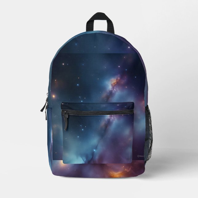 Infinite Ember Printed Backpack (Front)