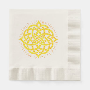 Infinite Harmony: Sacred Mandala Celtic Symbol Art Napkin