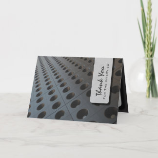 Infinite Holes Interview Thank You Card