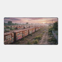 Infinite Journey Urban Ruins Graffiti Train