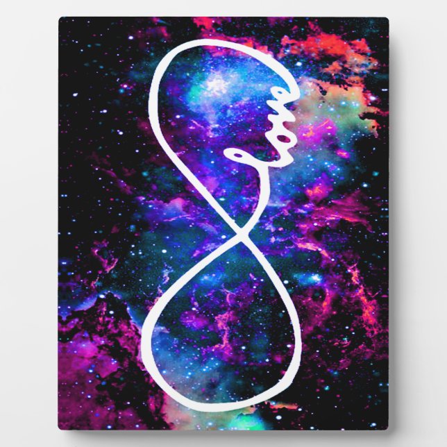 Infinite LOVE Colourful and Fun Plaque (Front)