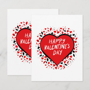 Infinite Love on Valentine's Day Card