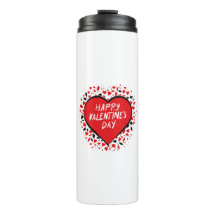 Infinite Love on Valentine's Day Thermal Tumbler