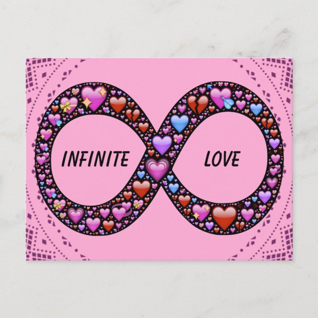 Infinite Love postcard (Front)