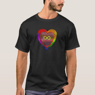 Infinite Love  Pride Colours  Rainbow Colours Lgbt T-Shirt