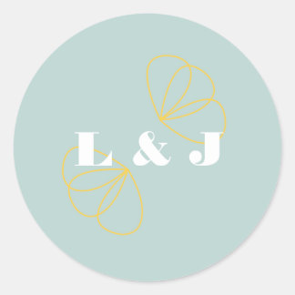 Infinite Love Wedding Sticker