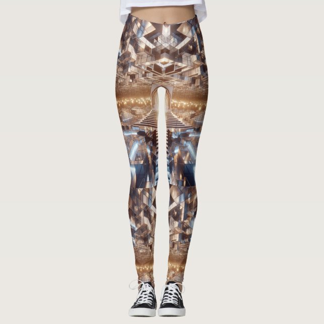 Infinite Mirror Maze Leggings (Front)