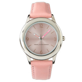 Infinite Moment Watch — Blush Edition