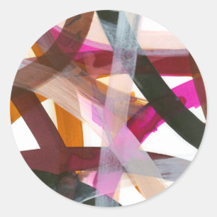 Infinite Path II Classic Round Sticker